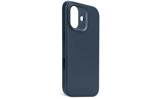 Coque MagSafe pour iPhone 17 - Decoded Leather Case - Bleue marine