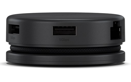 Station d'accueil USB-C - Satechi OntheGo 7-en-1 - Noir