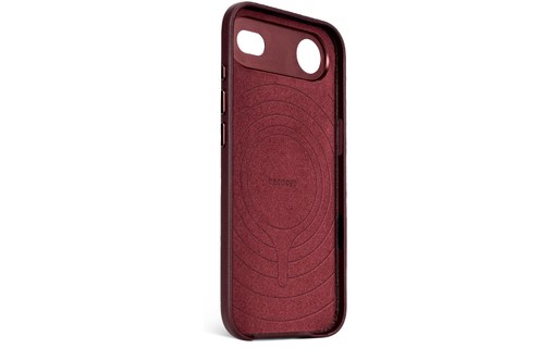 Coque MagSafe pour iPhone Air - Decoded Leather Case - Bordeaux
