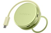 Hub USB-C Satechi OntheGo 5-en-1 - Magnétique - Jaune Agrume