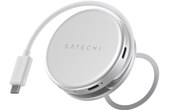 Hub USB-C Satechi OntheGo 5-en-1 - Magnétique - Argent