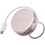 Hub USB-C Satechi OntheGo 5-en-1 - Magnétique - Rose poudré