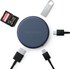 Hub USB-C Satechi OntheGo 5-en-1 - Magnétique - Indigo