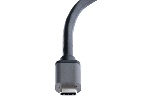 StarTech.com MST14CD122HD adaptateur graphique USB 3840 x 2160 pixels Noir, Gris