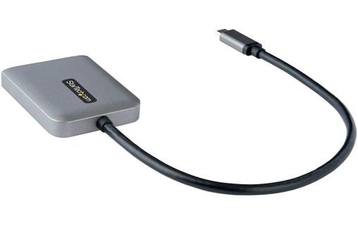 StarTech.com MST14CD122HD adaptateur graphique USB 3840 x 2160 pixels Noir, Gris