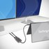 StarTech.com MST14CD122HD adaptateur graphique USB 3840 x 2160 pixels Noir, Gris