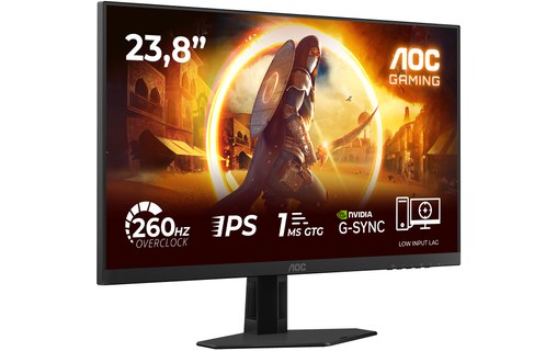 Écran Gaming 23,8" AOC G4 24G4ZREP - 260 Hz