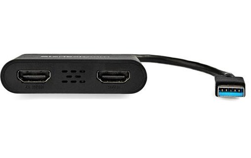 StarTech.com USB32HD2 adaptateur graphique USB 3840 x 2160 pixels Noir