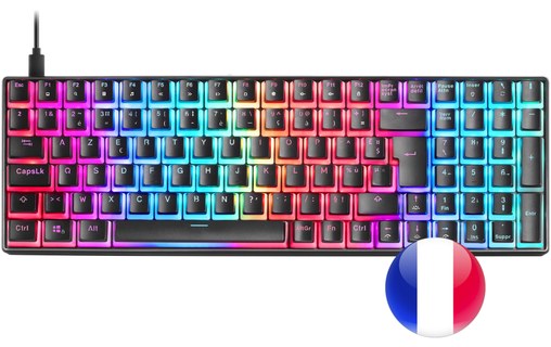 Clavier Mars Gaming MKULTRA - Tactile - Noir