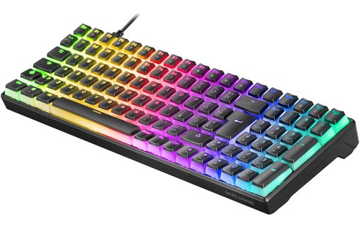Clavier Mars Gaming MKULTRA - Tactile - Noir