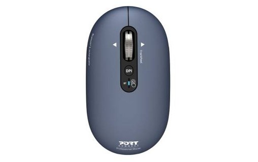 Souris sans fil PORT Designs Pure Mac - Bleue