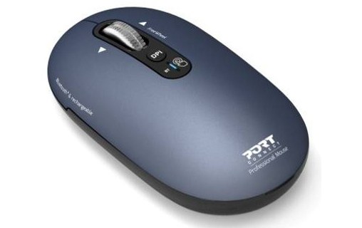 Souris sans fil PORT Designs Pure Mac - Bleue