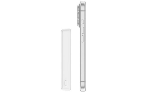 Batterie externe 10K - Belkin BoostCharge Slim - Blanche