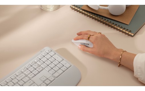 Souris sans fil Logitech Signature Comfort Plus M850 L - Blanche
