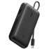 Batterie externe 10K - Belkin UltraCharge avec câble et écran intégrés - Noire