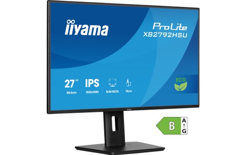 Écran 27" iiyama ProLite XB2792HSU-B1 - 120 Hz