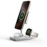Station de charge 3-en-1 - XtremeMac X-Station Pro - MagSafe, Qi2 - Blanche