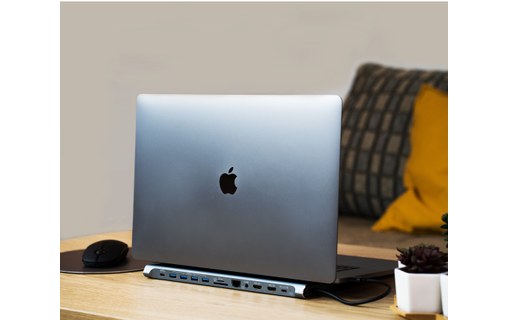 Station d'accueil USB-C 12-en-1 - XtremeMac XWH-CDH-13 - Grise