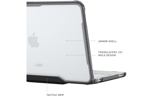 Coque UAG Plyo pour MacBook Neo 13" - Grise