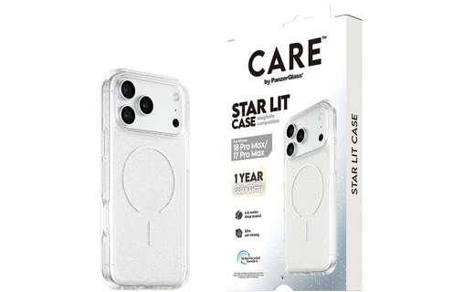 Coque pour iPhone 18 Pro Max - PanzerGlass CARE Urban Explorer - Star Lit