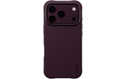 Coque pour iPhone 18 Pro - PanzerGlass CARE Samba - Dark Cherry