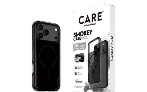 Coque pour iPhone 18 Pro Max - PanzerGlass CARE Urban Explorer - Noire