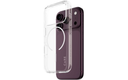 Coque pour iPhone 18 Pro - PanzerGlass CARE Urban Explorer - Transparent / Blanc