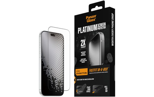 Protection d'écran pour iPhone 18 Pro Max - PanzerGlass Platinum
