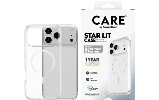 Coque pour iPhone 18 Pro Max - PanzerGlass CARE Urban Explorer - Star Lit