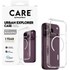 Coque pour iPhone 18 Pro - PanzerGlass CARE Urban Explorer - Transparent / Blanc