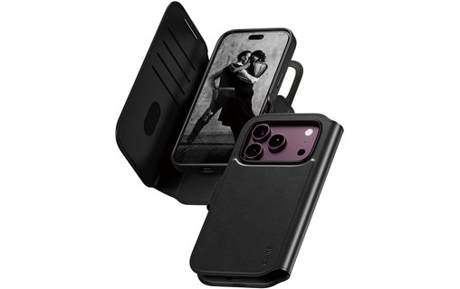 Coque pour iPhone 18 Pro - PanzerGlass CARE Tango 2-en-1 - Noire