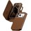 Coque pour iPhone 18 Pro - PanzerGlass CARE Tango 2-en-1 - Brune