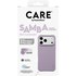 Coque pour iPhone 18 Pro Max - PanzerGlass CARE Samba - Violette