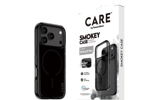 Coque pour iPhone 18 Pro - PanzerGlass CARE Urban Explorer - Noire
