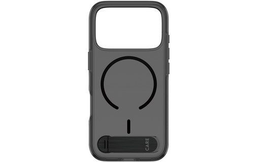 Coque pour iPhone 18 Pro - PanzerGlass CARE Kickstand - Noire