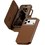 Coque pour iPhone 18 Pro Max - PanzerGlass CARE Tango 2-en-1 - Brune