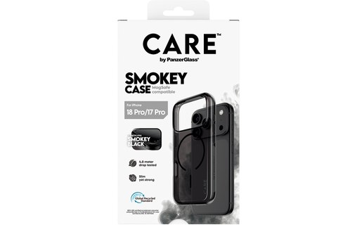 Coque pour iPhone 18 Pro - PanzerGlass CARE Urban Explorer - Noire