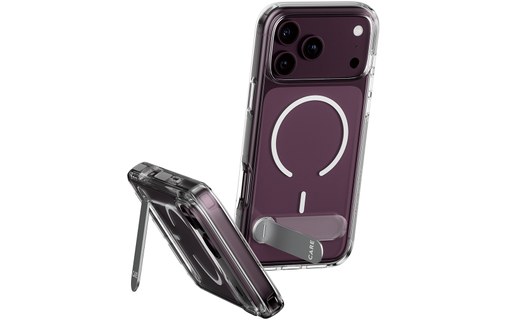 Coque pour iPhone 18 Pro Max - PanzerGlass CARE Kickstand - Transparente