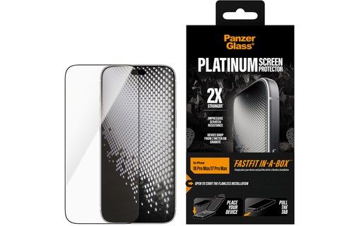 Protection d'écran pour iPhone 18 Pro Max - PanzerGlass Platinum