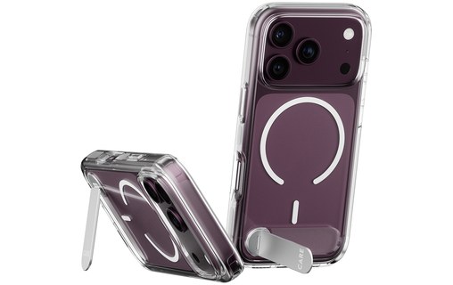 Coque pour iPhone 18 Pro - PanzerGlass CARE Kickstand - Transparente