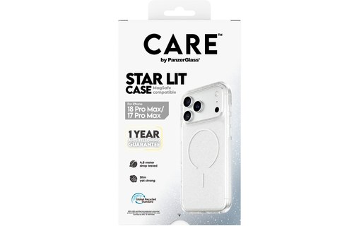Coque pour iPhone 18 Pro Max - PanzerGlass CARE Urban Explorer - Star Lit