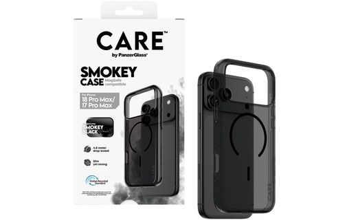 Coque pour iPhone 18 Pro Max - PanzerGlass CARE Urban Explorer - Noire