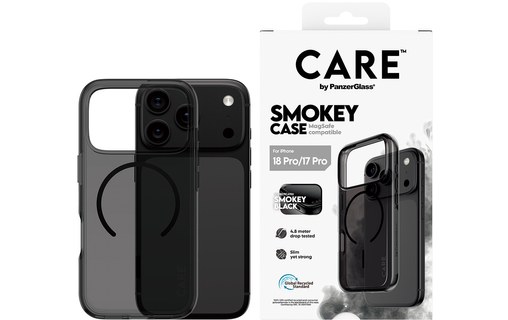 Coque pour iPhone 18 Pro - PanzerGlass CARE Urban Explorer - Noire