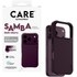 Coque pour iPhone 18 Pro - PanzerGlass CARE Samba - Dark Cherry
