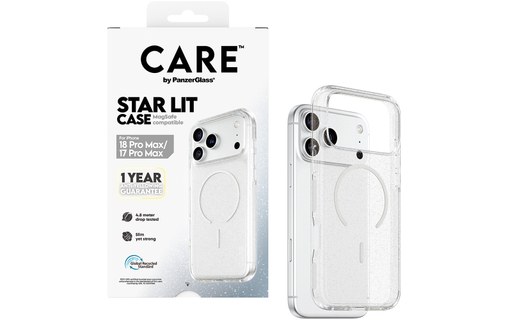 Coque pour iPhone 18 Pro Max - PanzerGlass CARE Urban Explorer - Star Lit
