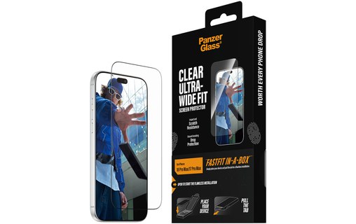 Protection d'écran pour iPhone 18 Pro Max - PanzerGlass Ultra-Wide