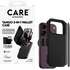 Coque pour iPhone 18 Pro - PanzerGlass CARE Tango 2-en-1 - Noire