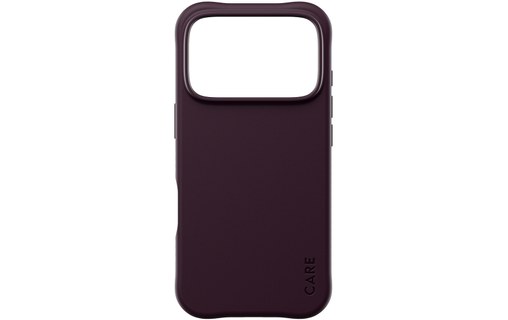 Coque pour iPhone 18 Pro - PanzerGlass CARE Samba - Dark Cherry