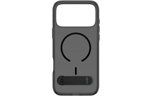 Coque pour iPhone 18 Pro Max - PanzerGlass CARE Kickstand - Noire