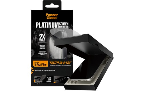 Protection d'écran pour iPhone 18 Pro - PanzerGlass Platinum